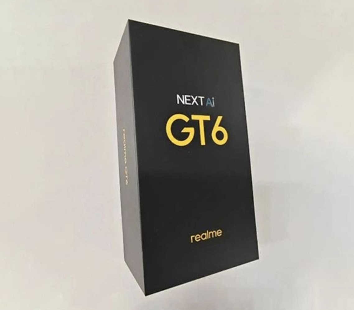 Realme GT6 retail box leaks caused by AI.md